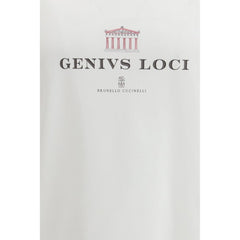 تي شيرت قطن أبيض