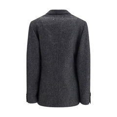 Gray Wool Blazer