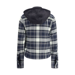 Blue Cotton Pattern Shirt