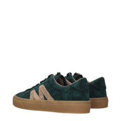 Green Leather Sneakers