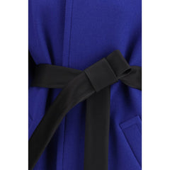 Blue Wool Coat
