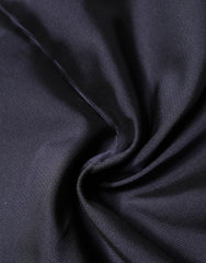 Blue Logo Silk Men Square Handkerchief Scarf