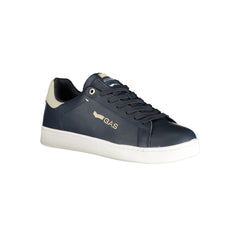 Blue Polyurethane Men's Sneaker