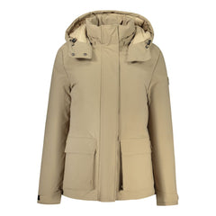 Marrone Polyester Woman Jacket