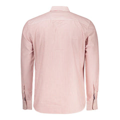 Red Cotton Men's Shirt