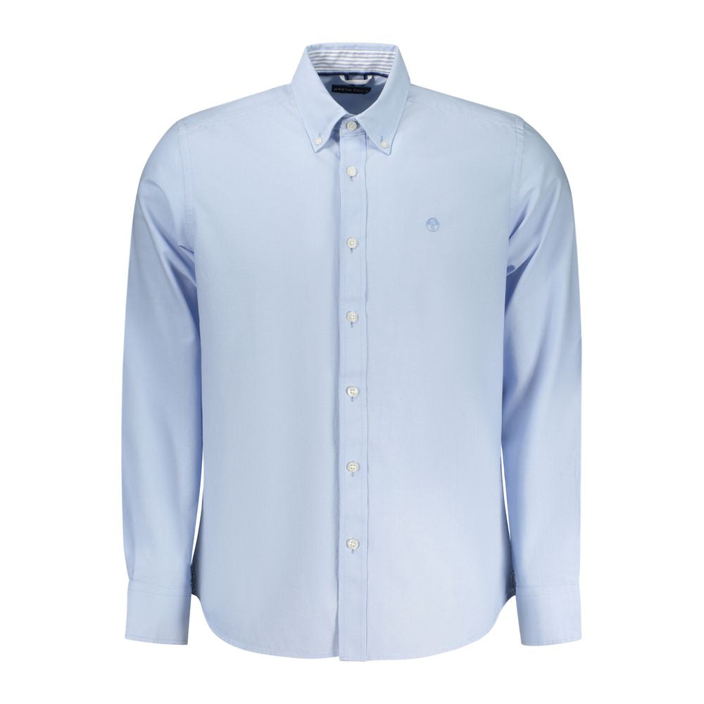 Azzurro Cotton Men Shirt