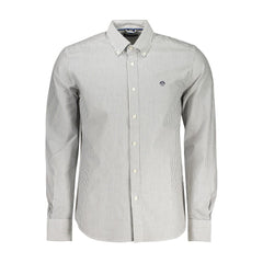 Black Cotton Men's Shirt