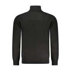 Black Polyamide Men Sweater