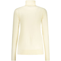 Bianco Viscosa Donna Maglia