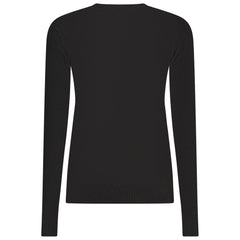 سترة نسائية سوداء من الفسكوز