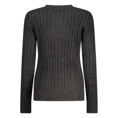 Black Viscose Women's Sweater