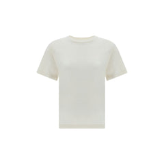 تي شيرت قطن أبيض