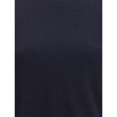 تي شيرت قطني أزرق