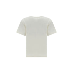 تي شيرت قطن أبيض