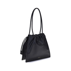 Black Calf Leather Bos Taurus Handbag