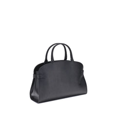 Black Calf Leather Bos Taurus Handbag