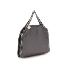 Gray Polyester Handbag