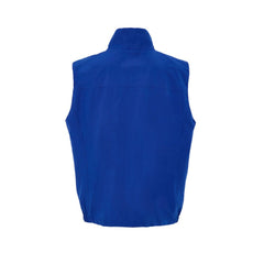 سترة زرقاء من البوليستر بدون أكمام