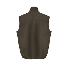 سترة خضراء من البوليستر بدون أكمام