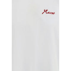 تي شيرت قطن أبيض