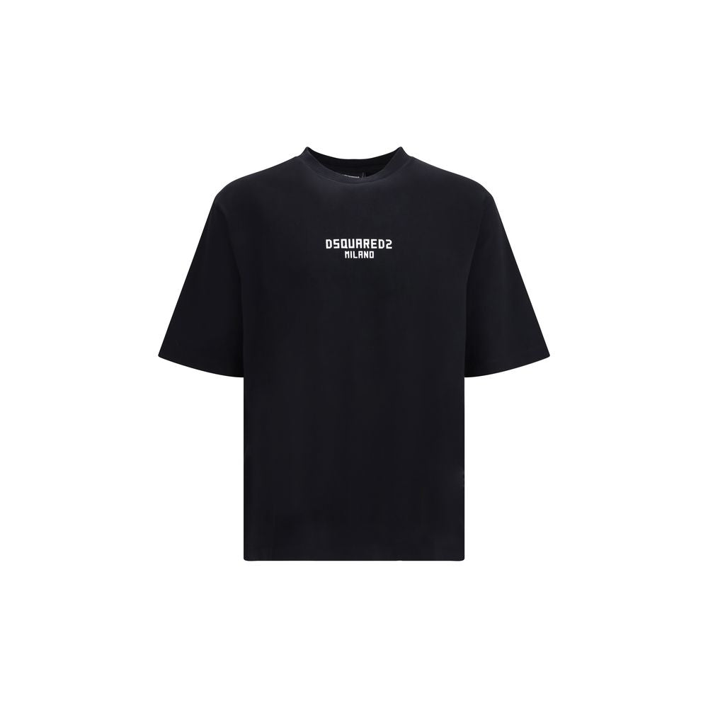 Black Cotton T-Shirt