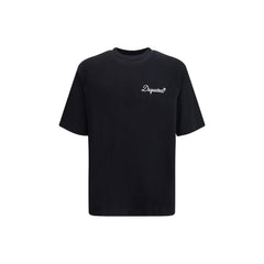 Black Cotton T-Shirt