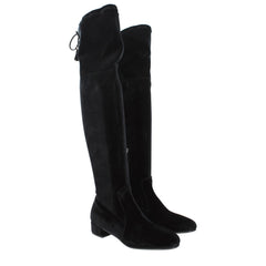 Black Velvet Over The Knee