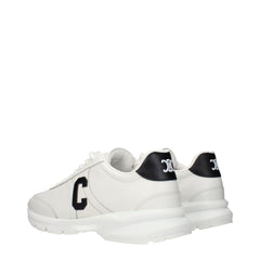 White Leather Athletic Sneakers