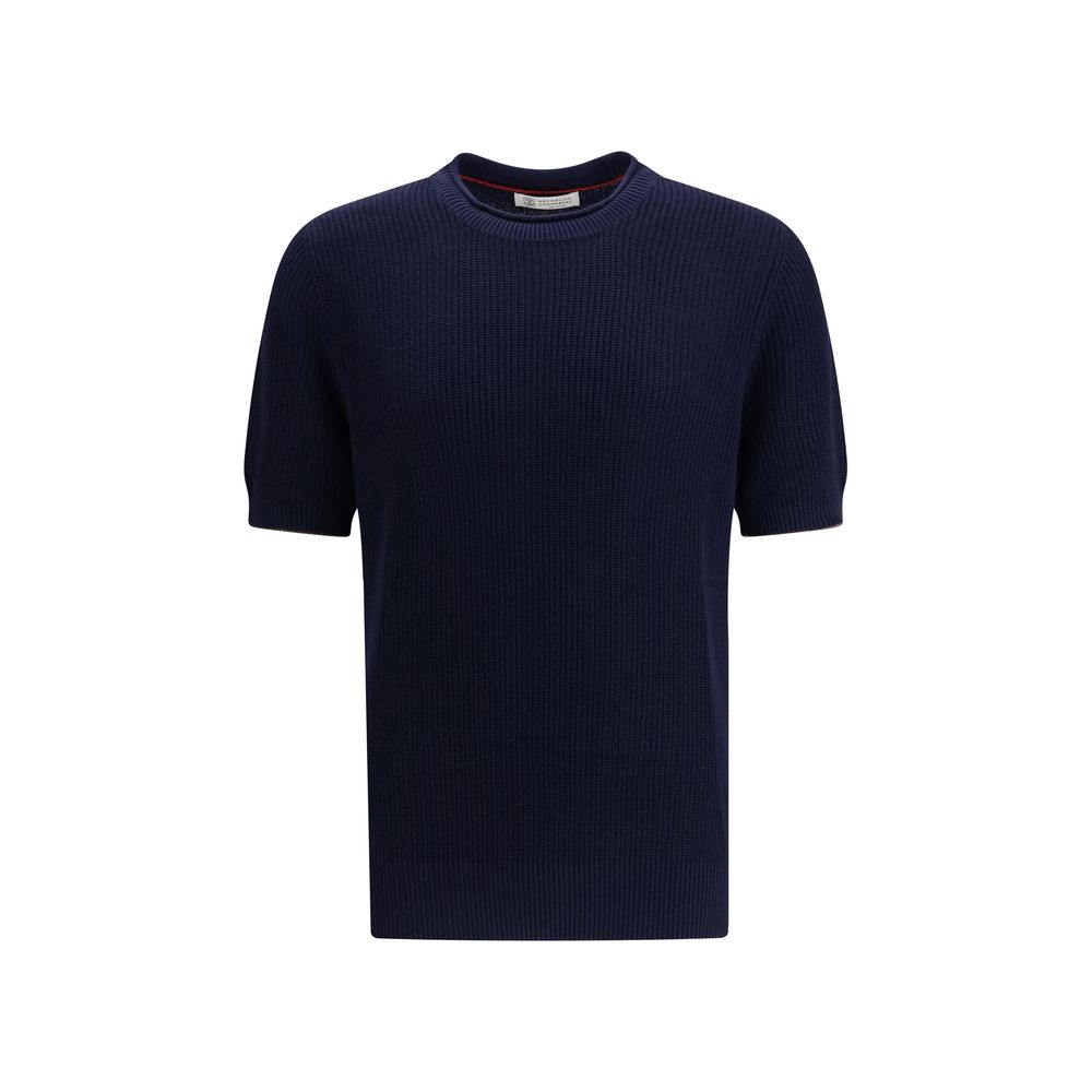 Blue Linen T-Shirt