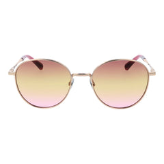Rose Gold Metal Sunglasses
