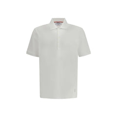 White Cotton Polo Shirt