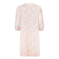 White Viscose Casual Dress