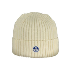 White Cotton Men Cap