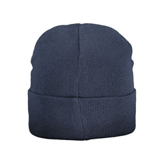 Blue Polyester Men Cap