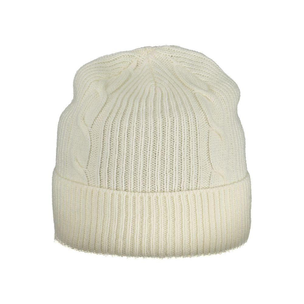 White Poliammide Women Cap