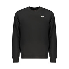 Black Organic Cotton Men Sweatshirt