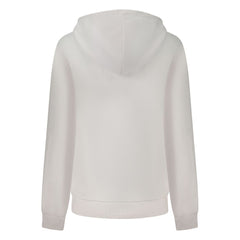 White Cotton Women's Hoodie