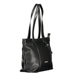 Nero Polyurethane Women Shoulder Bag
