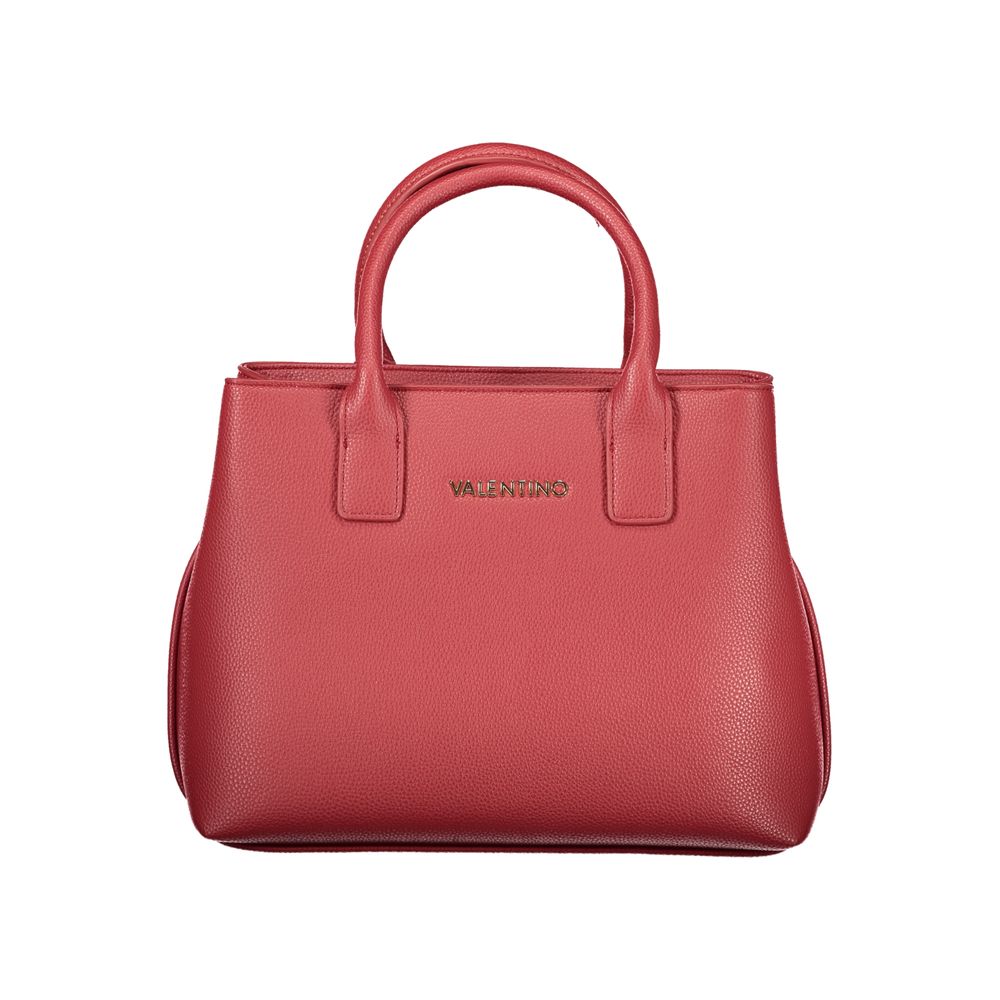 Rosso Poliuretano Women Handbag