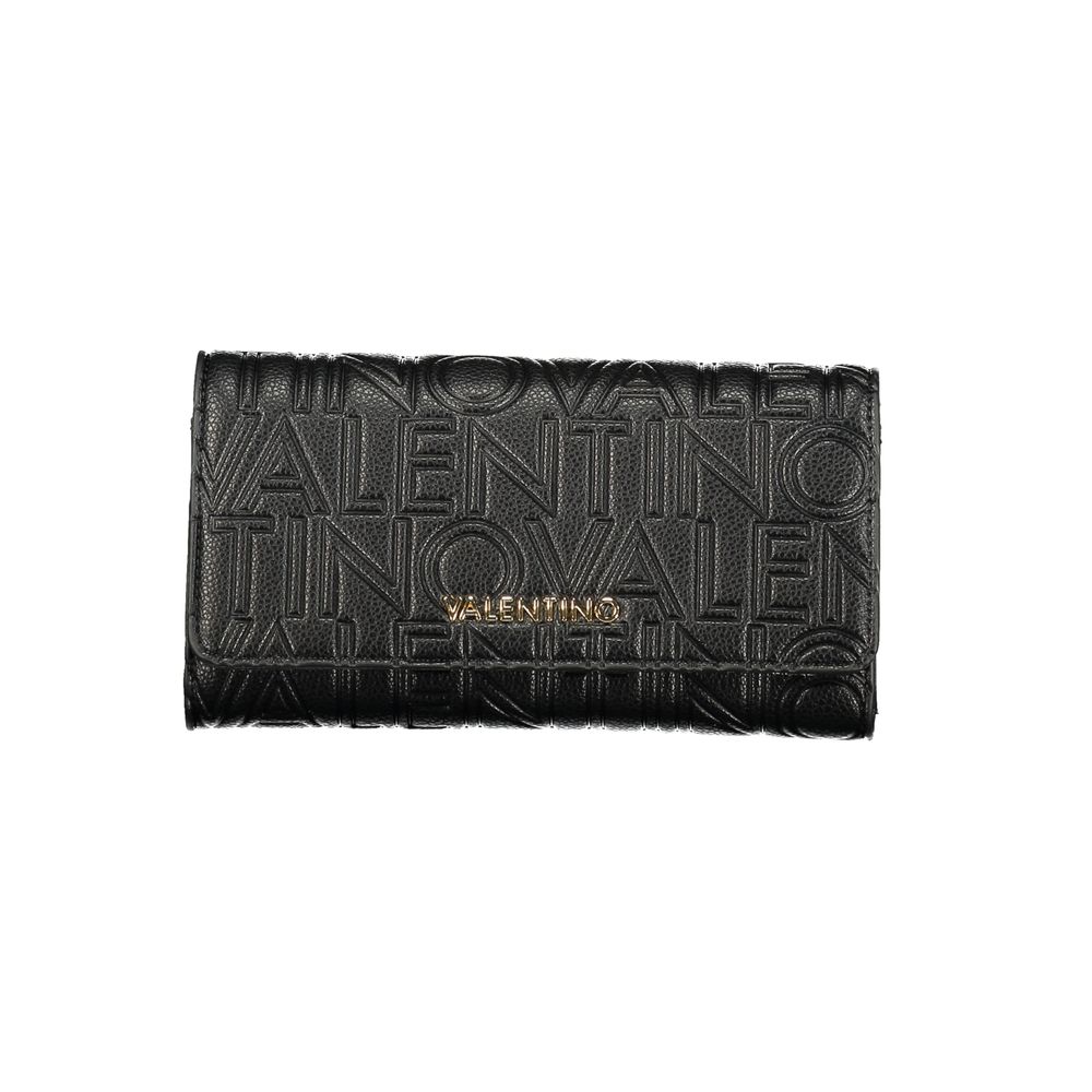 Nero Polyurethane Women Wallet