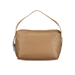Marrone Polyurethane Women Shoulder Bag