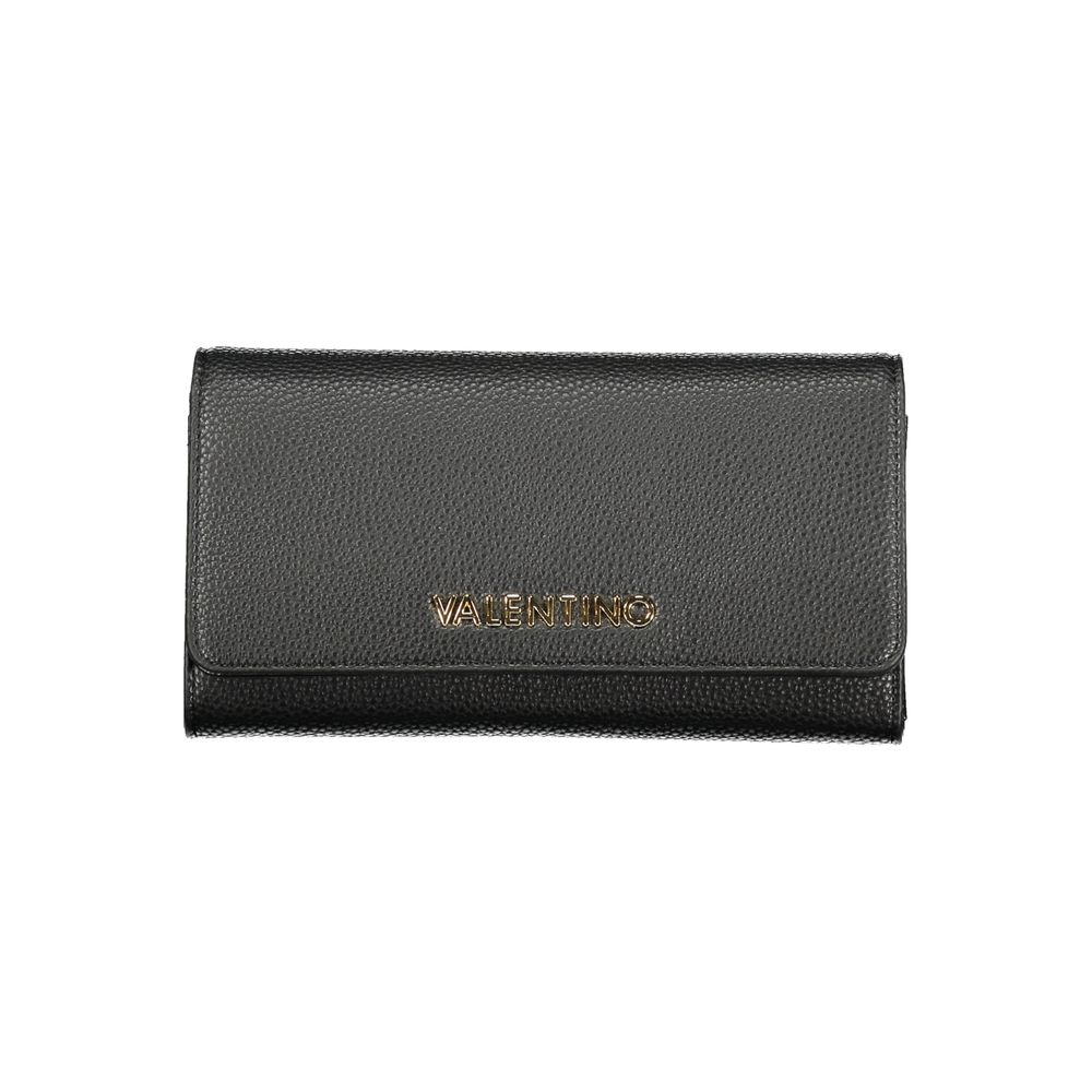 Nero Poliuretano Female Wallet
