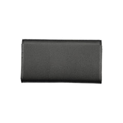 Nero Poliuretano Female Wallet