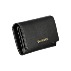 Nero Poliuretano Female Wallet
