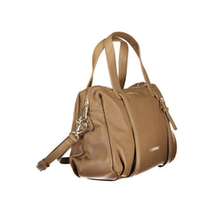 Marrone Poliuretano Women Handbag