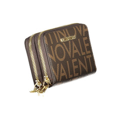 Marrone Poliuretano Female Wallet