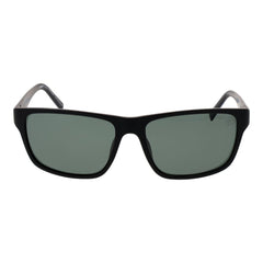 Black Stainless Steel Sunglasses