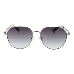 Gray Metal Sunglasses