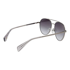 Gray Metal Sunglasses