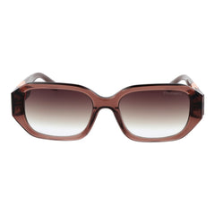 نظارة شمسية أسيتات بنية اللون